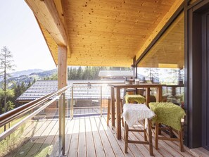 Chalet | Uitzicht vanuit accommodatie