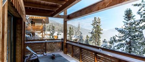 Chalet | Blick von der Unterkunft