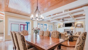 Dining - 28 Pelican | Luxury Home | 300 ft to the beach (Hilton Head Island)
