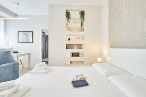 1 habitación, tabla de planchar con plancha, wifi y ropa de cama 
