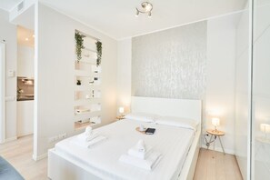 1 غرفة نوم ومكواة/لوح كي وواي فاي وملاءات أسرّة