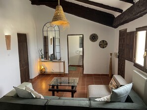 Apartment | Living area - Miluna Oasis Suites - Sleeps4-pool-mountainview (Huercal-Overa)