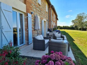 Terrace/patio - Doumenjou - LAUZERVILLE (LAUZERVILLE)