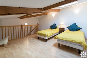 2 chambres, Wi-Fi gratuit, draps fournis