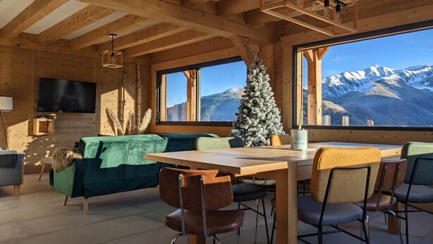 Dining - Pyrenean chalet Fryo - Poubeau (Poubeau)