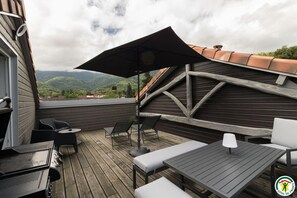 Outdoor dining - Gîte de Pene Blanque - Arbas (Arbas)