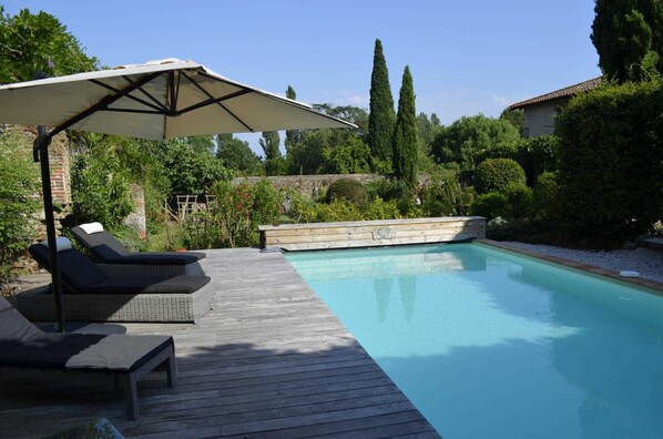 Una piscina climatizada