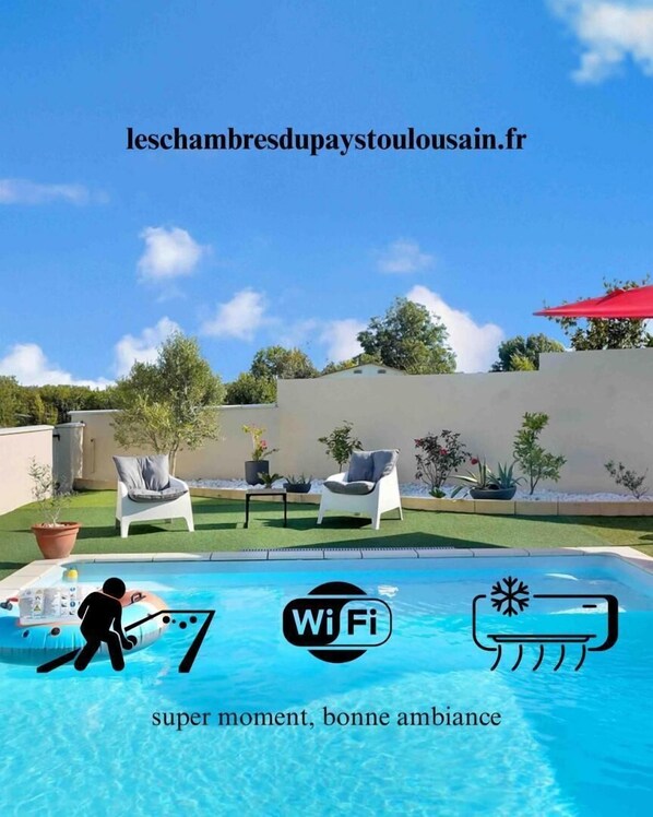 Una piscina climatizada