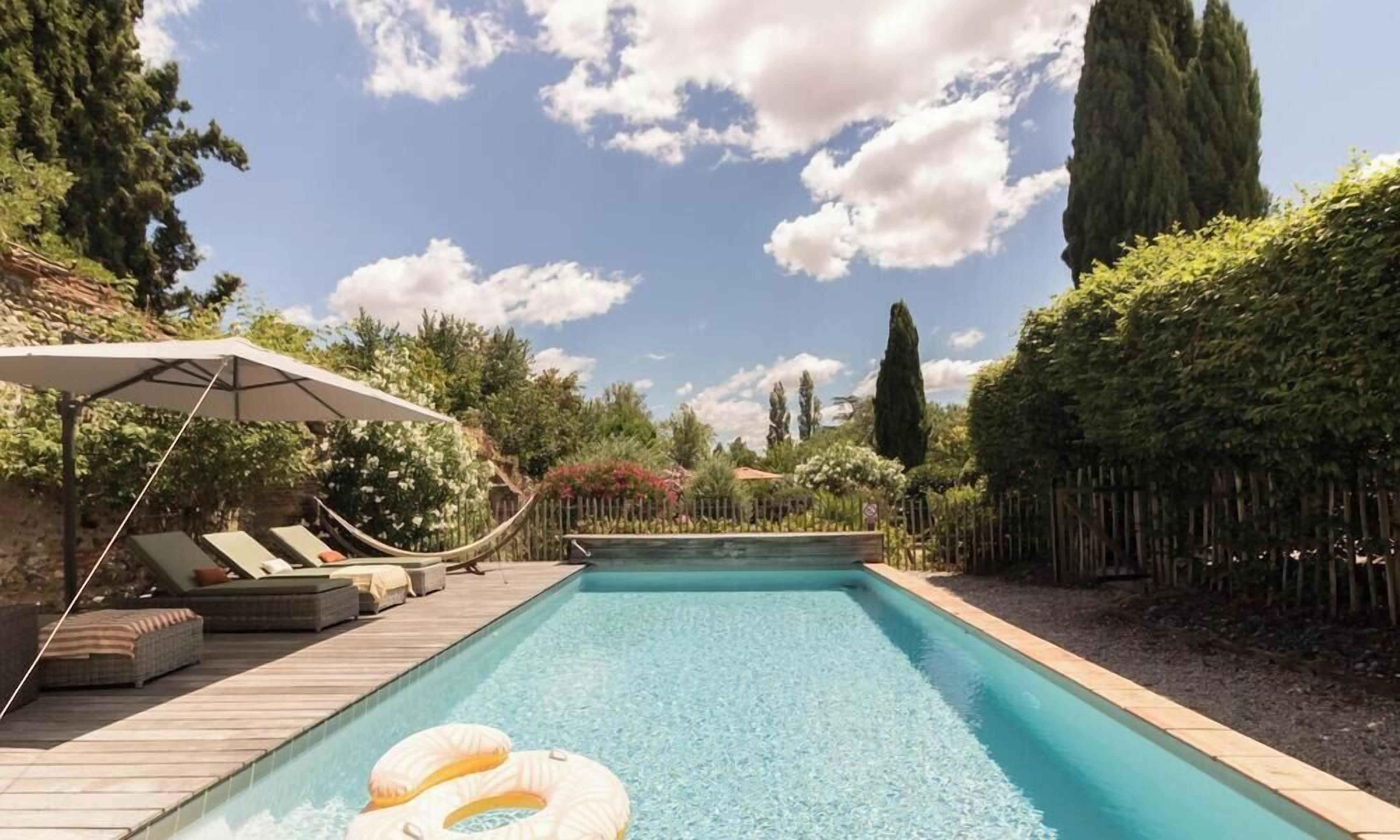 Una piscina climatizada