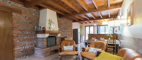 Una chimenea