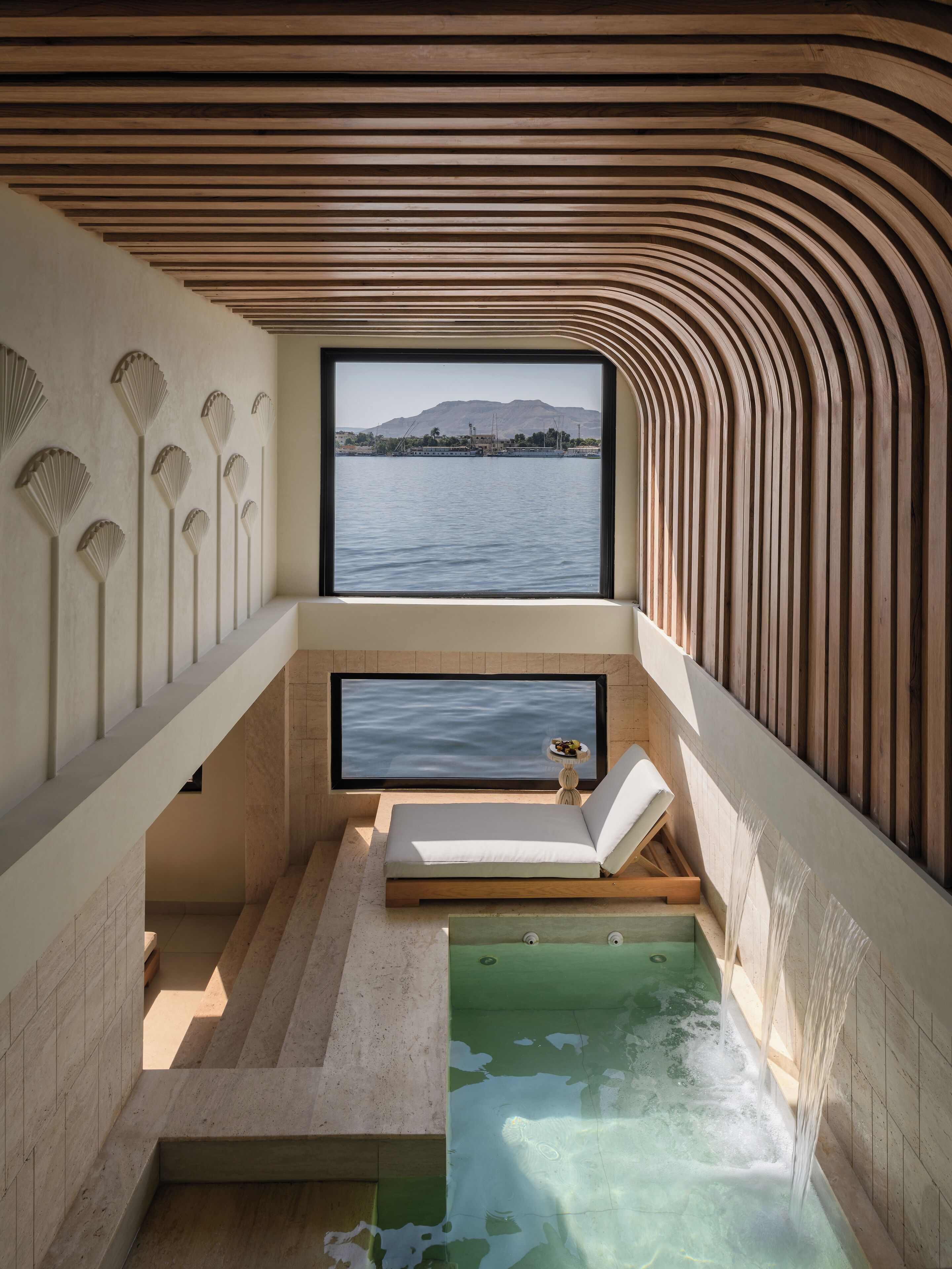 Sauna, hot tub, steam room, massages