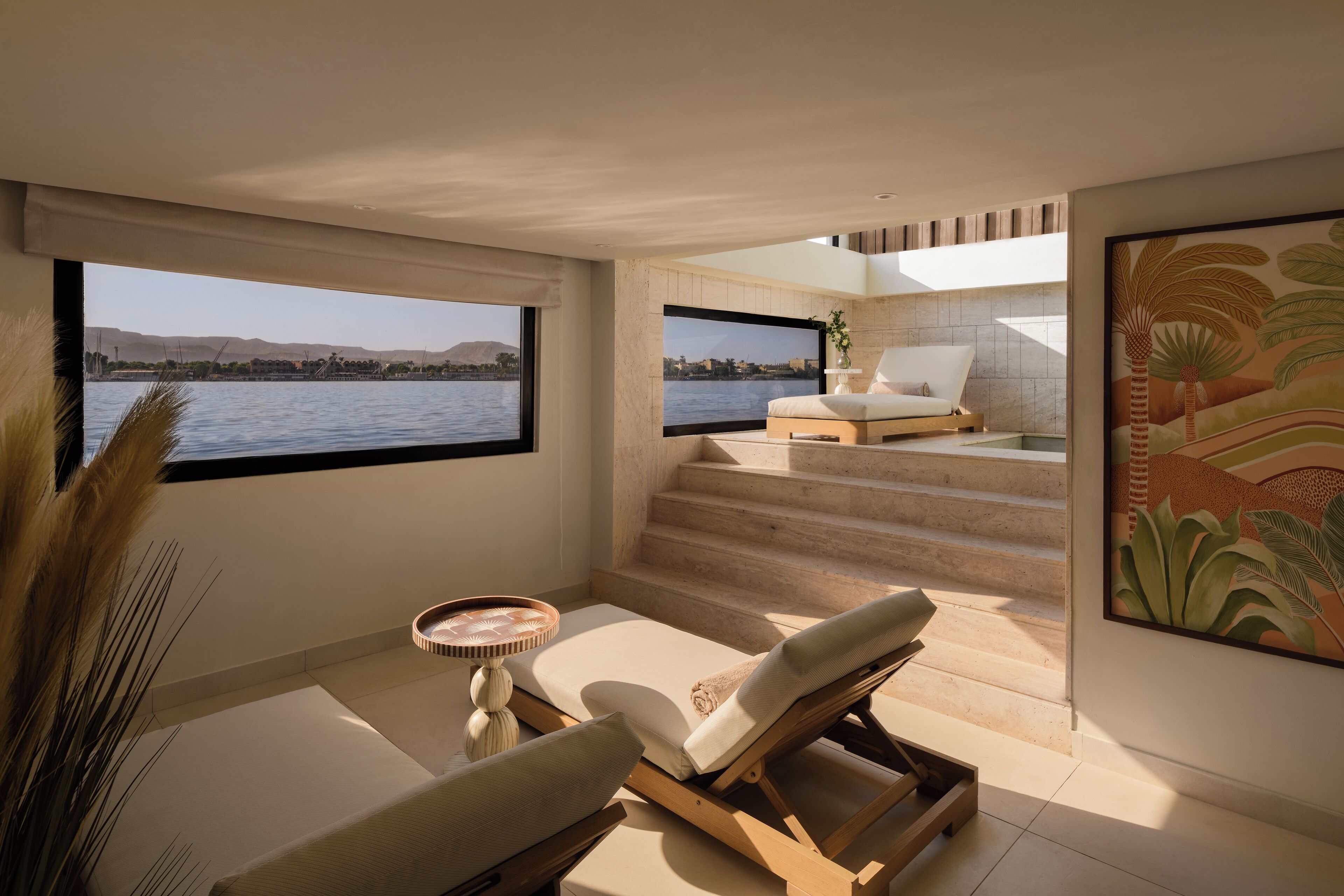 Sauna, hot tub, steam room, massages