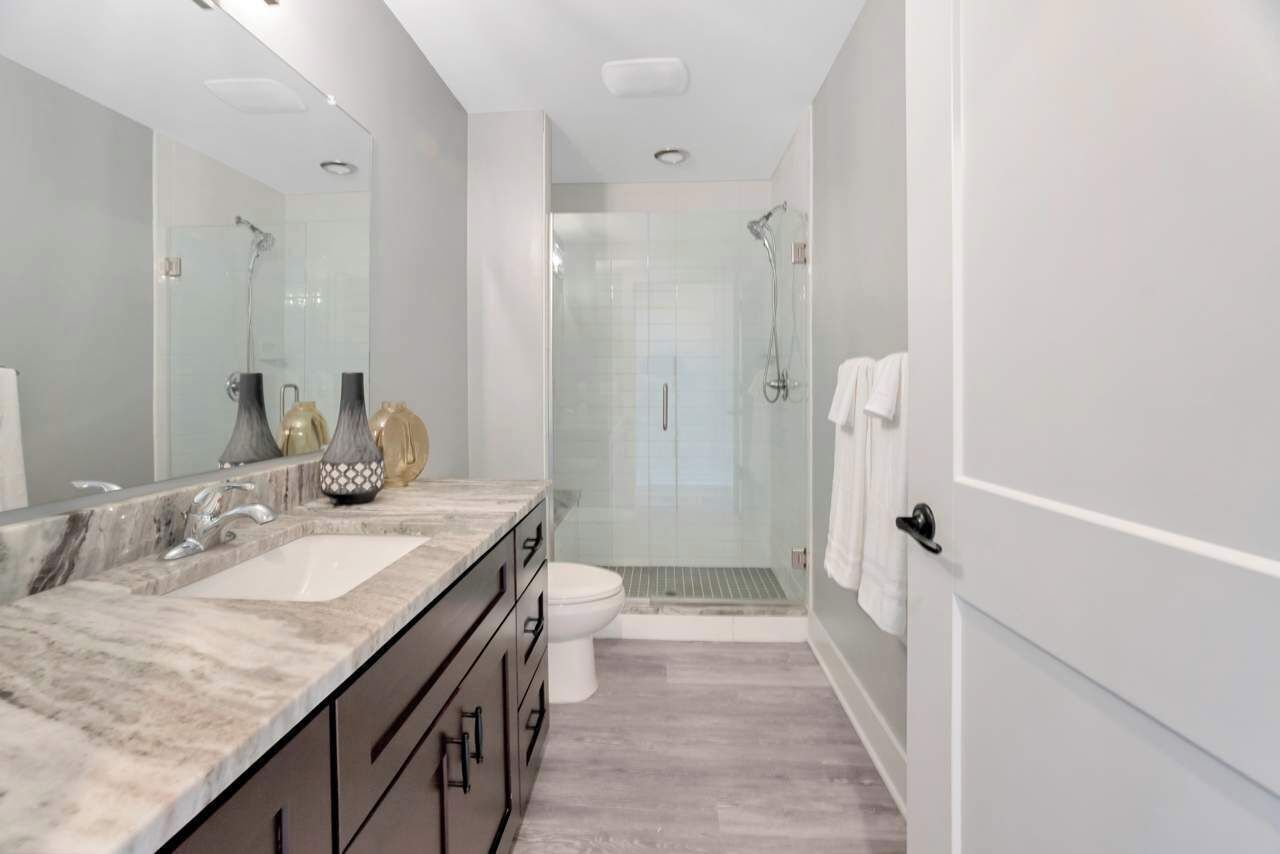 Shower, hair dryer