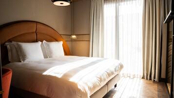 Circle City View | Ropa de cama de alta calidad y minibar con artículos gratuitos