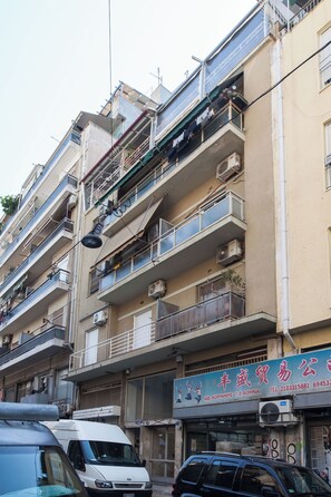 Façade de l’hébergement