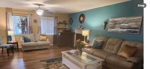 TV connectée, cheminée