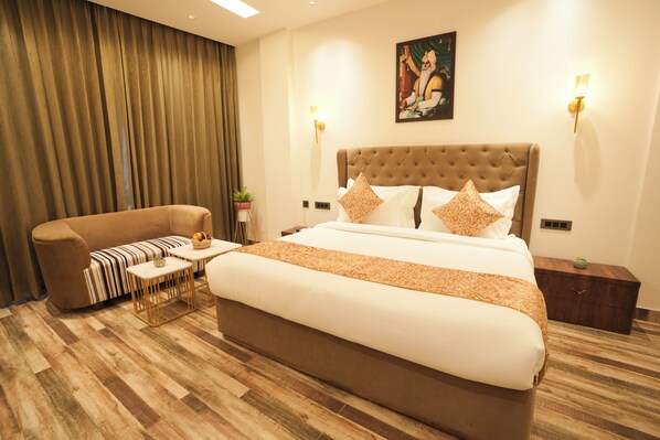 Family Tek Büyük Yataklı Oda | Oturma alanı