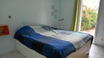 2 chambres, draps fournis