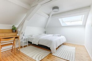 Appartement, uitzicht op de stad | 2 slaapkamers, een strijkplank/strijkijzer, gratis wifi