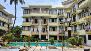 Voorkant van accommodatie