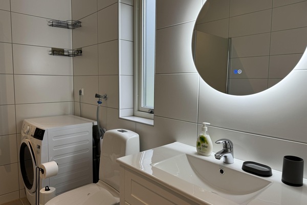House | Bathroom | Shower, hair dryer