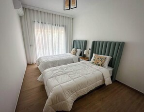2 bedrooms, travel cot, free WiFi, bed sheets - Well-equipped luxury apartment (Marrakech)