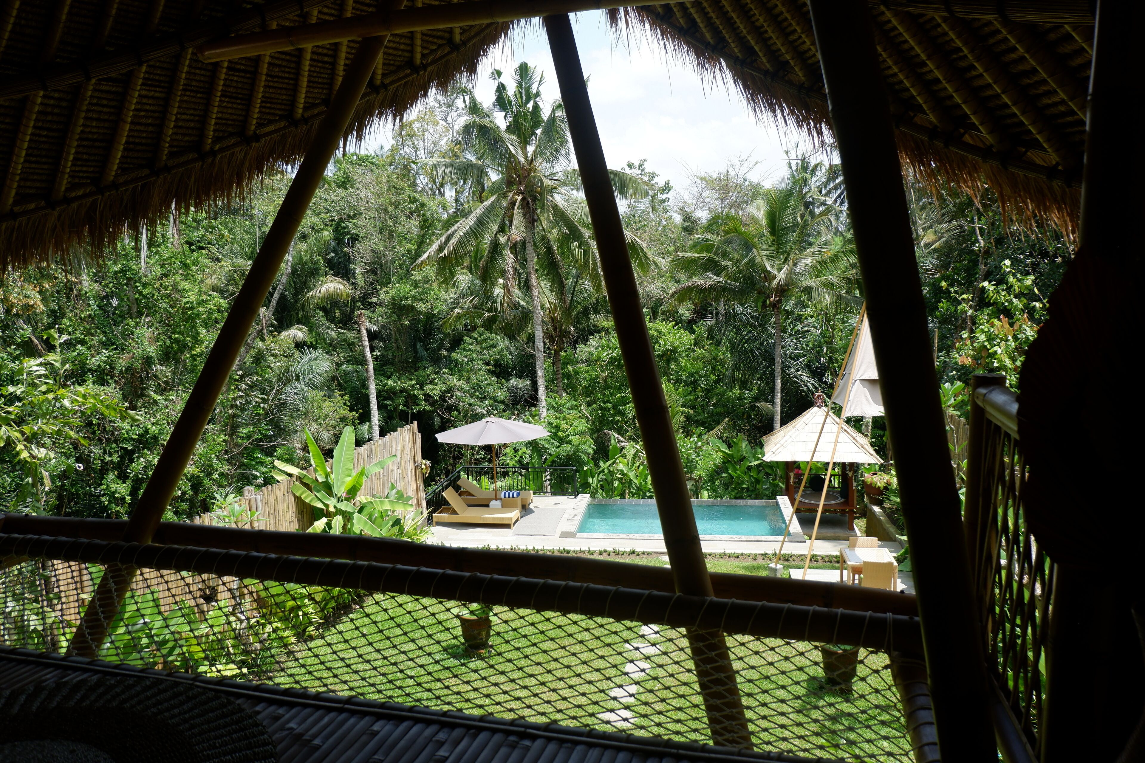 Panoramic-Villa, 1 King-Bett, eigener Pool, Talblick | Ausblick vom Zimmer