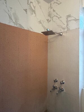 Apartment | Bathroom | Shower, towels, toilet paper