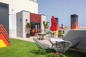 Terrasse sur le toit