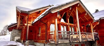 Casa-Le Cherk Chalet 300m2 jacuzzi sauna Vars