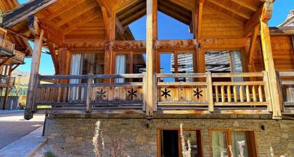 Casa-Le Cherk Chalet 300m2 jacuzzi sauna Vars