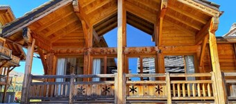 Casa-Le Cherk Chalet 300m2 jacuzzi sauna Vars