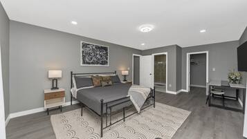 11 bedrooms, desk, iron/ironing board, WiFi (free)