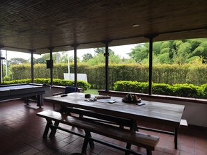 Outdoor dining