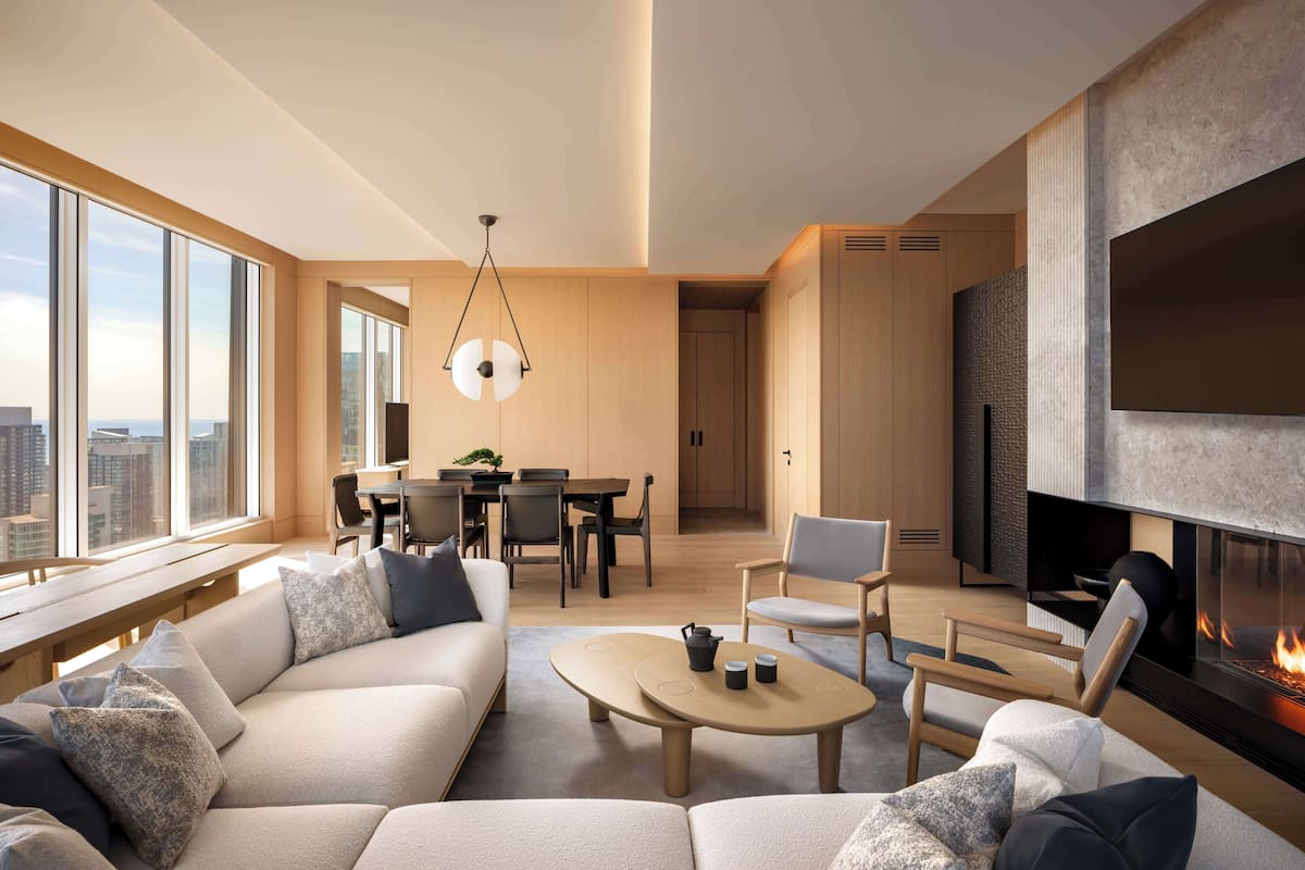 Mizu Suite | Premium bedding, free minibar items, in-room safe, blackout curtains
