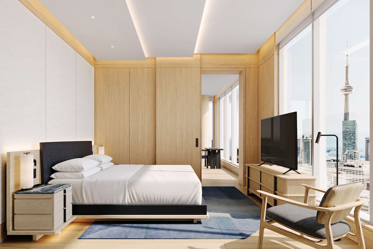 Miyabi Suite | Premium bedding, free minibar items, in-room safe, blackout curtains