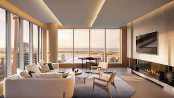 Premium bedding, free minibar items, in-room safe, blackout curtains