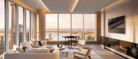 Literie de qualité supérieure, mini-bar avec articles gratuits