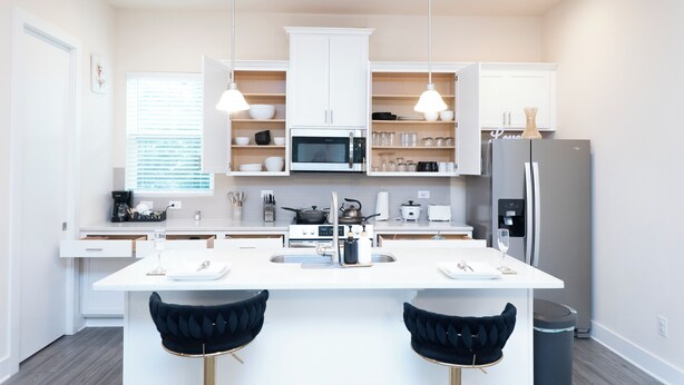 Townhome - utsikt mot golfbanan | Eget kök