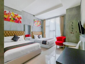 Familien-Vierbettzimmer