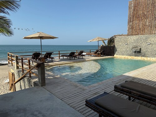 2N Equipped and furnished apartment in front of the beautiful sea of Canoas de Punta Sal