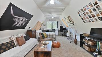 1 chambre, fer et planche à repasser, Wi-Fi, draps fournis