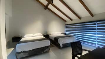 1 habitación, wifi y ropa de cama
