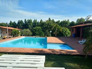 Pool - Marisol, spacious and comfortable farm in Araçoiaba da Serra  (Araçoiaba da Serra)