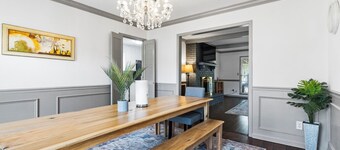 中城白色莊園度假屋（附圍欄庭院）