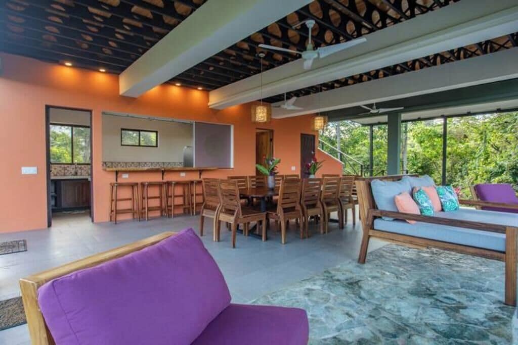 Vue depuis l’hébergement