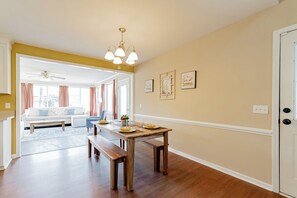 House, 4 Bedroom, 2 Bathrooms | Dining room - Fort Jackson Stay at the Breeze on Inn (Hopkins)