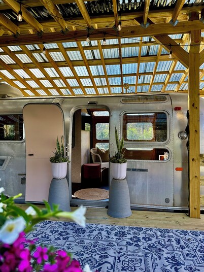 1972 Airstream luxury tiny living at it's best in Columbia near Lake Murray! 