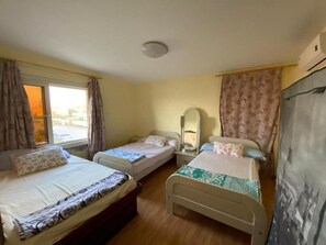 3 quartos, roupa de cama