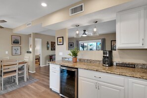 Fridge, microwave, oven, stovetop - Mountain views! Big private yard with pool - heat optional with fee & spa! (Tucson)